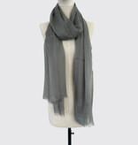 Sjaal Cosy Solid Olive Branch