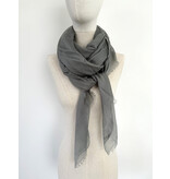 Sjaal Cosy Solid Olive Branch