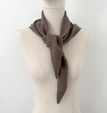 C.O.S.Y by SjaalMania Sjaal Cosy Triangle Dark Brown