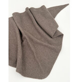 Cosy Triangle Scarf Small Dark Brown