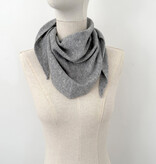 Sjaal Cosy Triangle Medium Grey