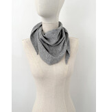 Sjaal Cosy Triangle Medium Grey