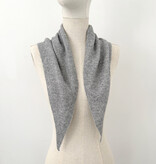 Sjaal Cosy Triangle Medium Grey