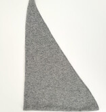 Sjaal Cosy Triangle Medium Grey
