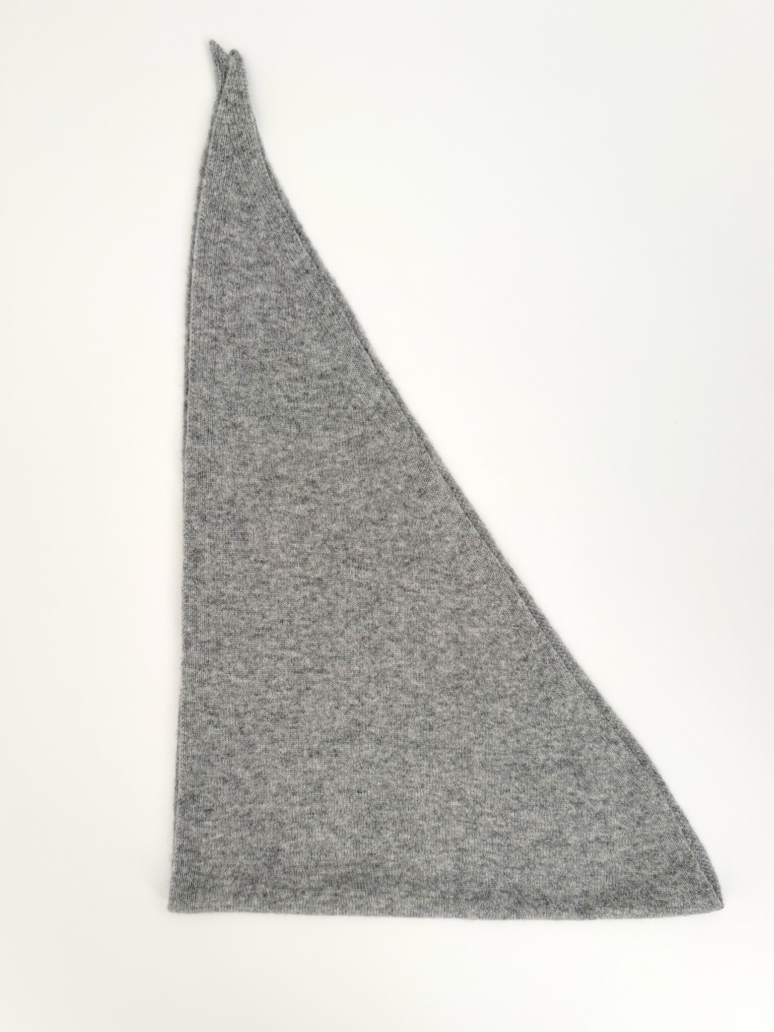 Sjaal Cosy Triangle Medium Grey