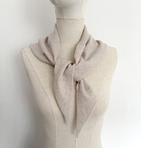 Sjaal Cosy Triangle Small Oatmeal