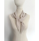 Sjaal Cosy Triangle Small Oatmeal