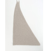 Sjaal Cosy Triangle Small Oatmeal