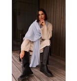 Sjaal SjaalMania Cosy Chic Airy Blue Melee