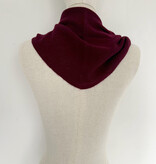 Sjaal Cosy Triangle Rouge Noir