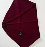 Sjaal Cosy Triangle Rouge Noir