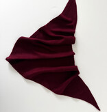 Sjaal Cosy Triangle Rouge Noir