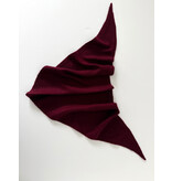 Sjaal Cosy Triangle Rouge Noir