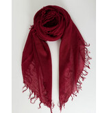 Sjaal Cosy Cashmy Rhubarb
