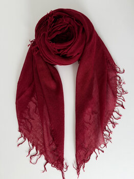 C.O.S.Y by SjaalMania Sjaal Cosy Cashmy Rhubarb