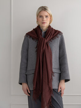 Sjaal Cosy Cashmy Bitter Chocolate