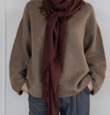 C.O.S.Y by SjaalMania Sjaal Cosy Cashmy Bitter Chocolate