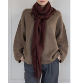 C.O.S.Y by SjaalMania Sjaal Cosy Cashmy Bitter Chocolate