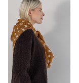 Cosy 100% cashmere Dots  Biscuit