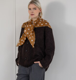 C.O.S.Y by SjaalMania Cosy 100% cashmere Dots  Biscuit