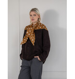C.O.S.Y by SjaalMania Cosy 100% cashmere Dots  Biscuit