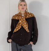 C.O.S.Y by SjaalMania Cosy 100% cashmere Dots  Biscuit