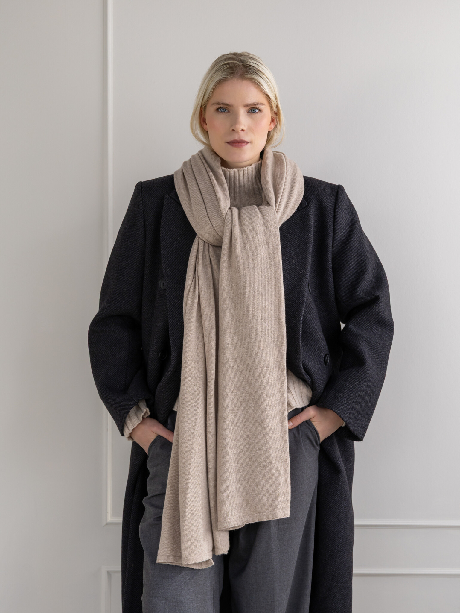 Sjaal SjaalMania Cosy Chic Sand Melee