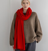 Sjaal SjaalMania Cosy Chic Lipstick Red