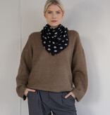 C.O.S.Y by SjaalMania Sjaal 100% Cashmere Dots Black