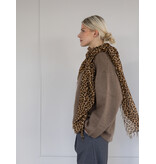 C.O.S.Y by SjaalMania Sjaal Cosy Cashmy Leopard Brown
