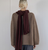 Sjaal Cosy 100% Cashmere  Red Soil
