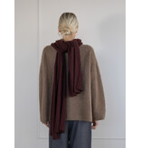 Sjaal Cosy 100% Cashmere  Red Soil