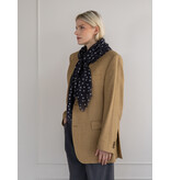 Sjaal 100% Cashmere Stars Black