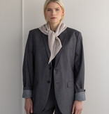 Sjaal Cosy Triangle Small Oatmeal