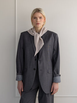 Sjaal Cosy Triangle Oatmeal