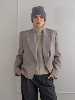 Cosy Beanie Mid Grey Melee