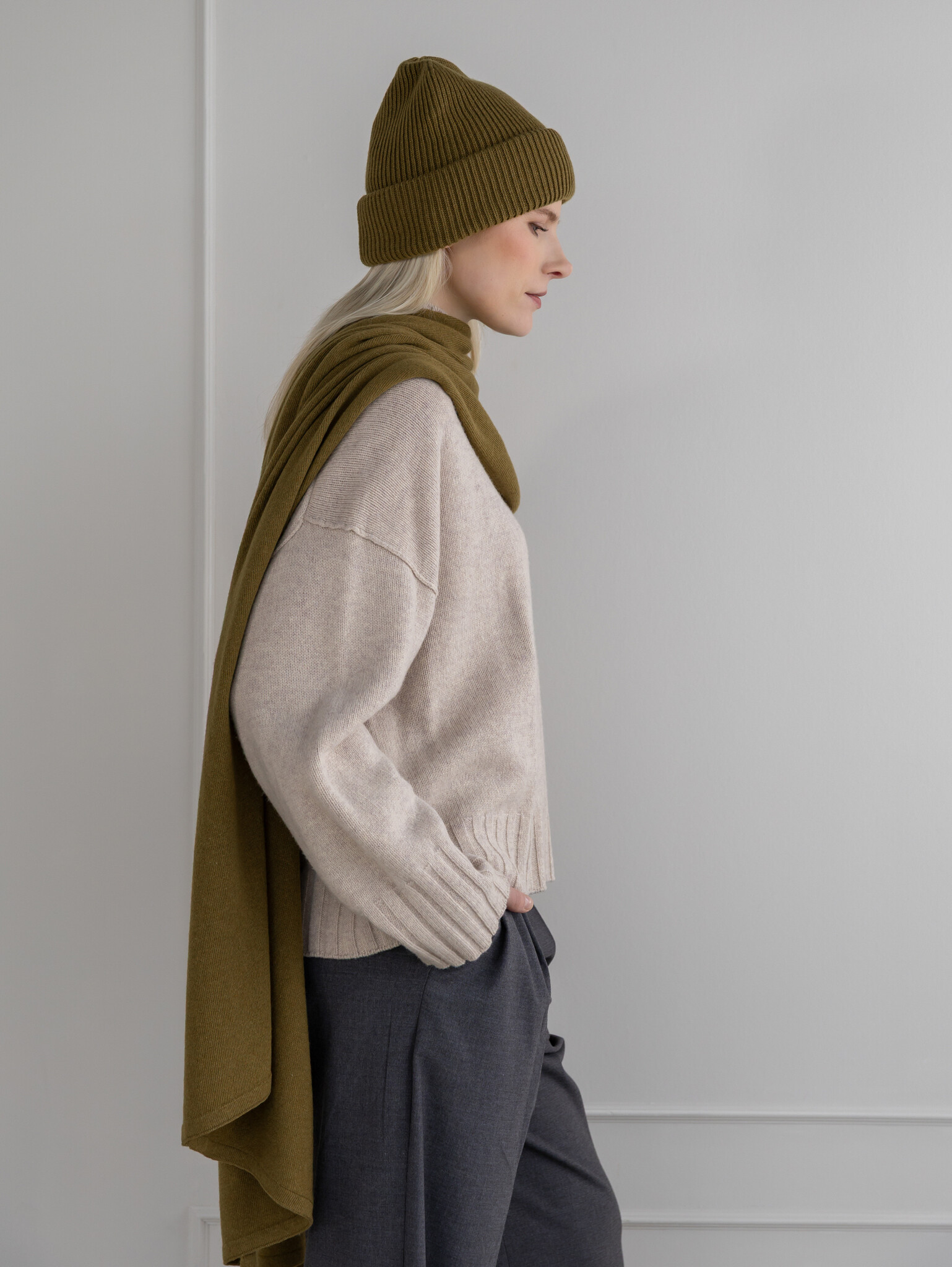 C.O.S.Y by SjaalMania Cosy Beanie Bronze Mist