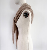 Cosy Triangle 100% Brushed Cashmere Autumn