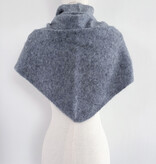 Cosy Triangle 100% Brushed Cashmere Feather
