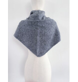 Cosy Triangle 100% Brushed Cashmere Feather