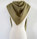 Cosy Triangle 100% Brushed Cashmere Forest