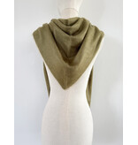Cosy Triangle 100% Brushed Cashmere Forest