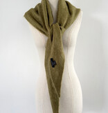 Cosy Triangle 100% Brushed Cashmere Forest