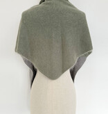 C.O.S.Y by SjaalMania Cosy Triangle 100% Brushed Cashmere Olive