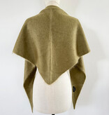 Cosy Triangle 100% Brushed Cashmere Forest