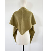 Cosy Triangle 100% Brushed Cashmere Forest