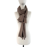 C.O.S.Y Sjaal Cosy Jersey Mole Melange