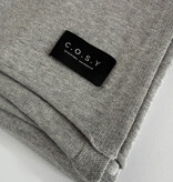 C.O.S.Y Sjaal Cosy Jersey Light Grey Melange