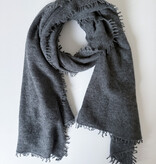 C.O.S.Y Sjaal Cosy Washed Cashmere Medium Grey