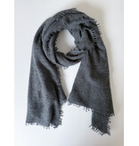 C.O.S.Y Sjaal Cosy Washed Cashmere Medium Grey